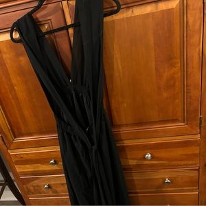 NLW Floor Length Black Muti-Way-Wear Dress